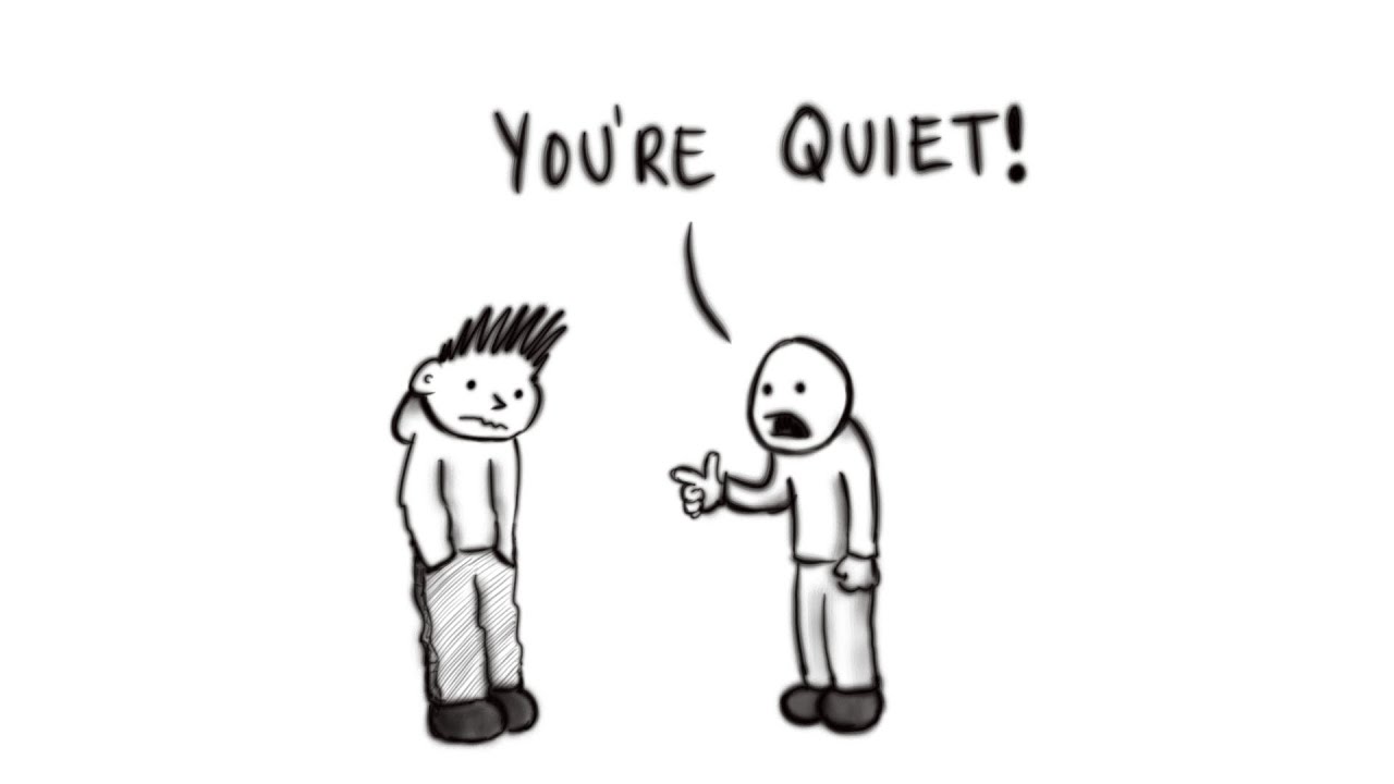 Stupid things people say to introverts - and comebacks / replies