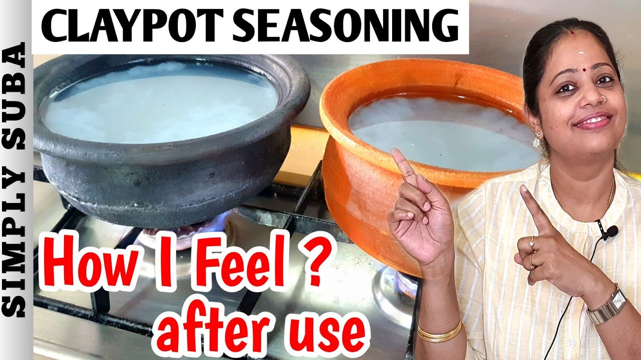 இந்தியாவில் இருந்து எப்படி எடுத்து வந்தேன்? How I seasoned Claypot | மண் பாத்திரம் பழக்குவது எப்படி
