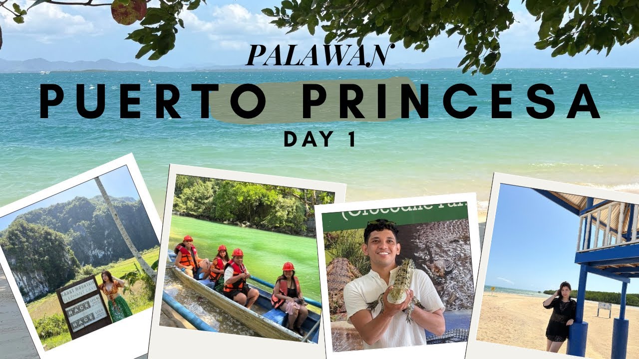 TRAVEL VLOG • PUERTO PRINCESA PALAWAN | JHAYZEL F