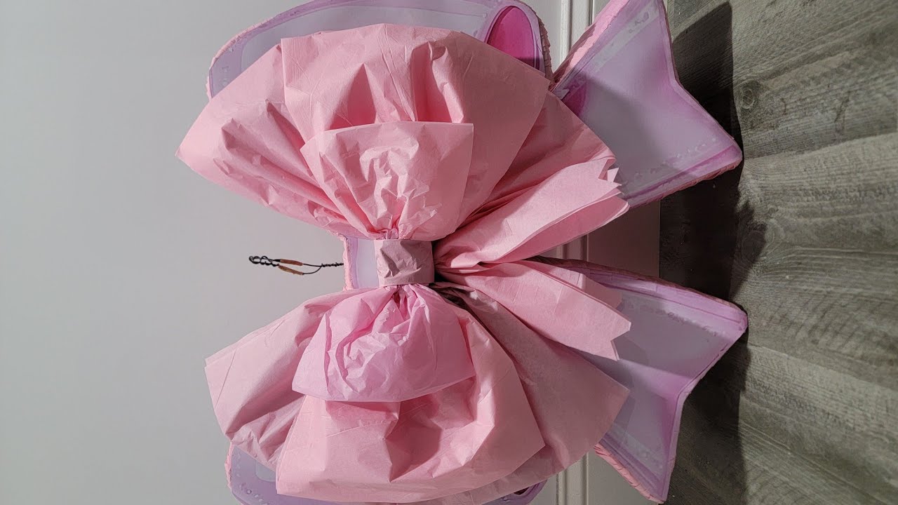 Decoraciones y piñatas rivera está en vivo acompañenme a hacer una piñata de moño coquete