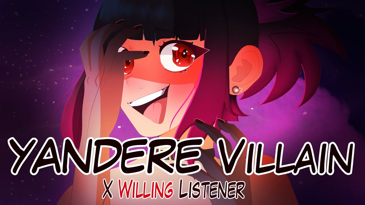 ASMR// Yandere Super Villain Loves YOU~ (Willing Listener) (Confession) (Good End)
