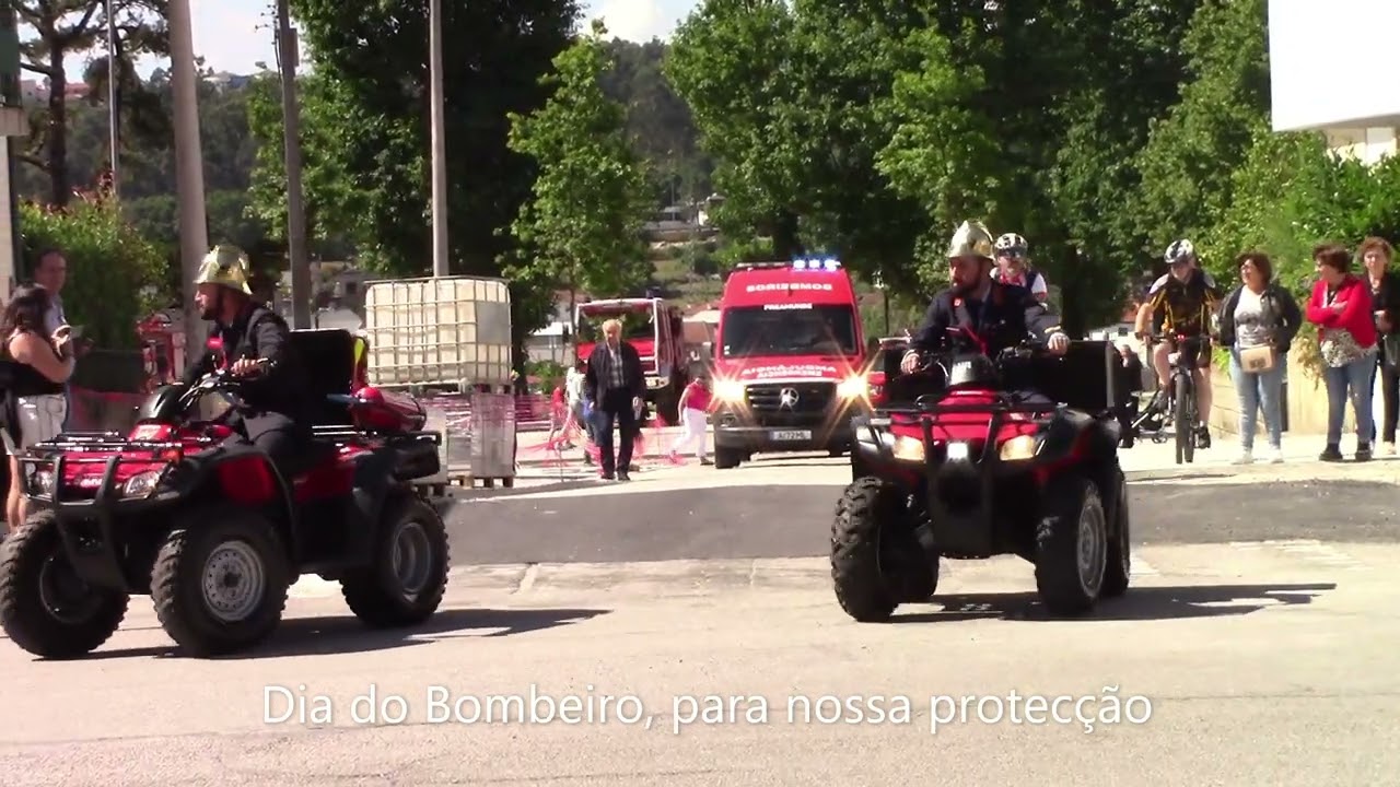 Dia Nacional do Bombeiro com homenagem aos operacionais de Paços de Ferreira e Freamunde