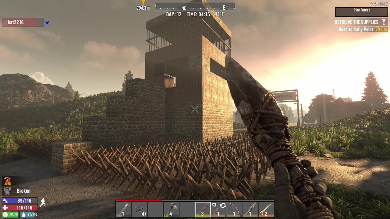 7 Days To Die Server Part 9 A Better Horde Base