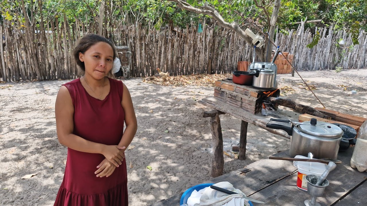 UM DELICIOSO ALMOÇO NO QUINTAL DA FAMÍLIA MORORO 