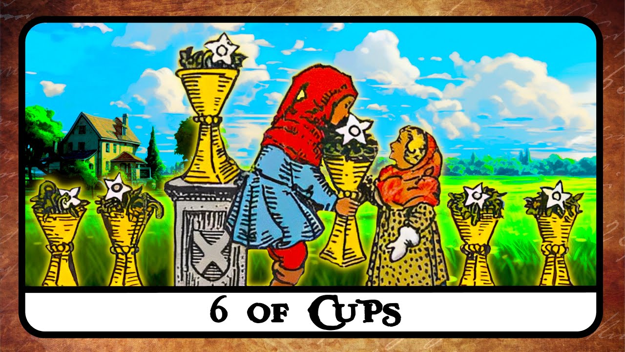 6 of Cups Tarot Card Meaning ☆ Reading, Reversed, Secrets, History ☆