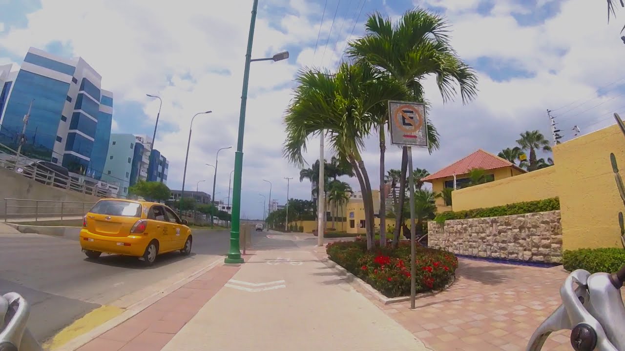 La ciudad de Manta en bicicleta🏙