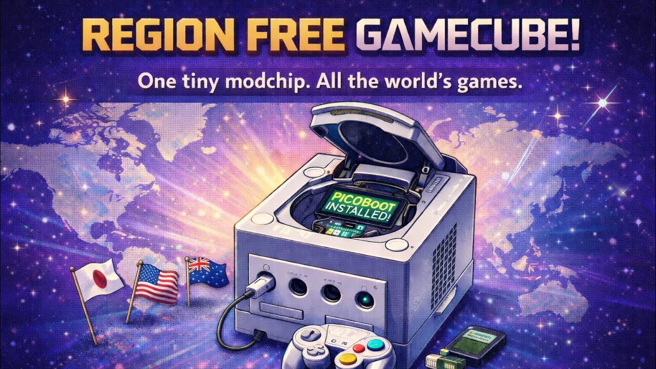 Nintendo GameCube on Steroids | Full Reshell, Mods & Upgrades