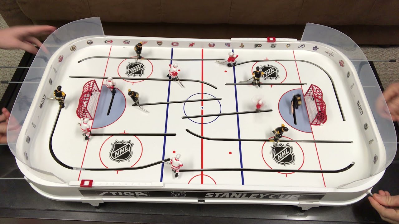 Stiga table top rod hockey Stanley Cup finals day #2.