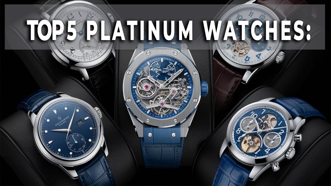 Top 5 Platinum Watches to Splurge On!
