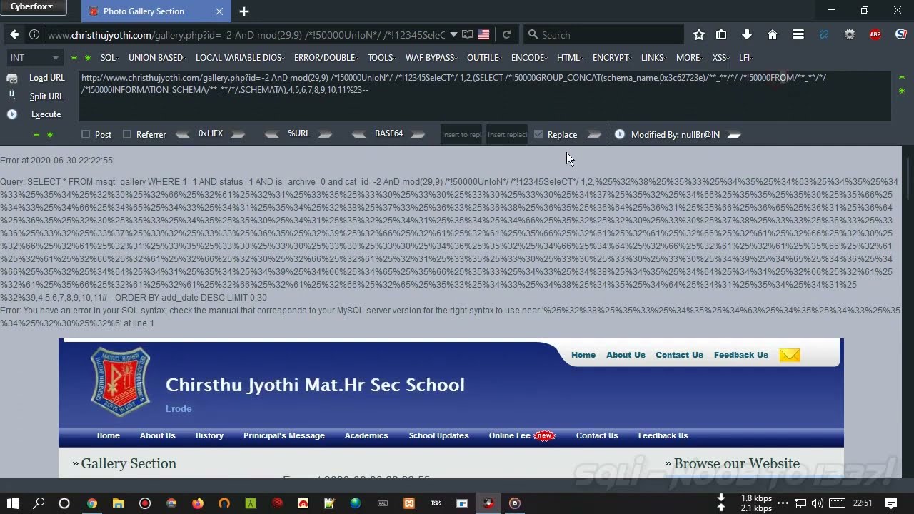 SQLi DIOS x Hard 403 Forbidden WAF Bypassed mp4