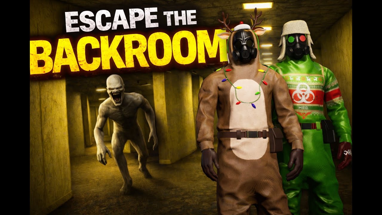 On se retrouve dans les Backrooms avec @Igris_YTB (Escape The Backrooms) 💀