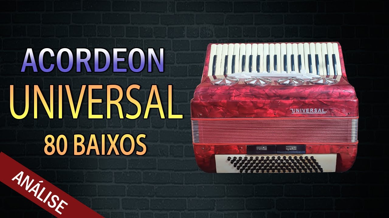 Acordeon Universal 80 Baixos - Análise