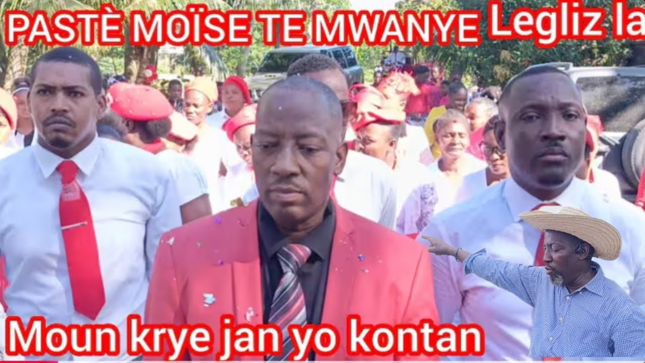 Waw! Gade kòman pastè Moïse leve danse legliz li a pou remèsye Bondye.
