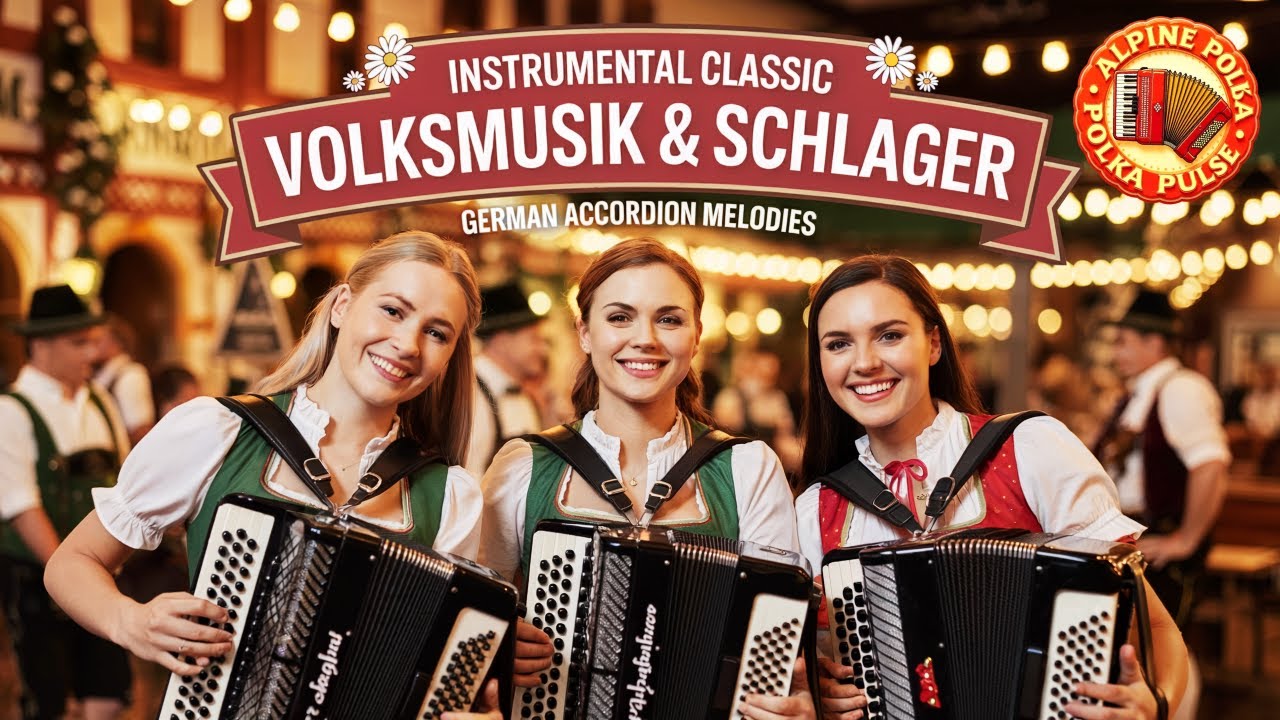🎷 German Traditional Volksmusik Live – Nostalgic German Folk Melodies & Alpine Traditions 🍺🌄