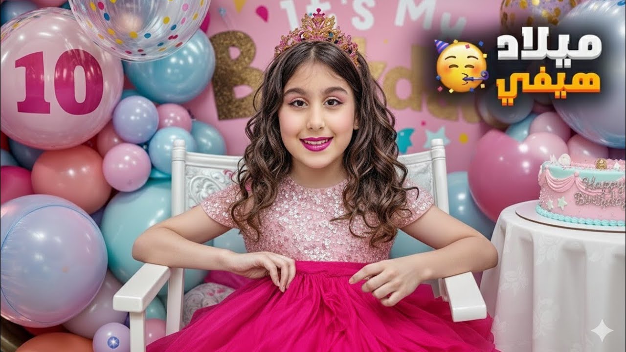 عيد ميلاد هيفي بغرفة سرية 🎂 مفاجأة من سيدرا وهيلين
