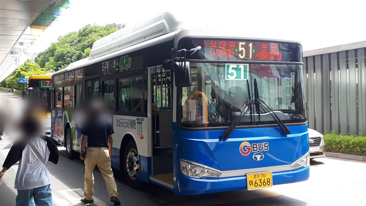 [190705] 성남 성남시내버스 51번(전기) 서울대병원~야탑역 주행