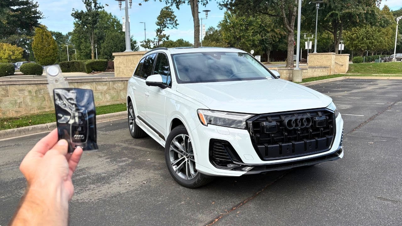 Audi Q7 45 2026 года — лучший роскошный внедорожник для ежедневной езды
