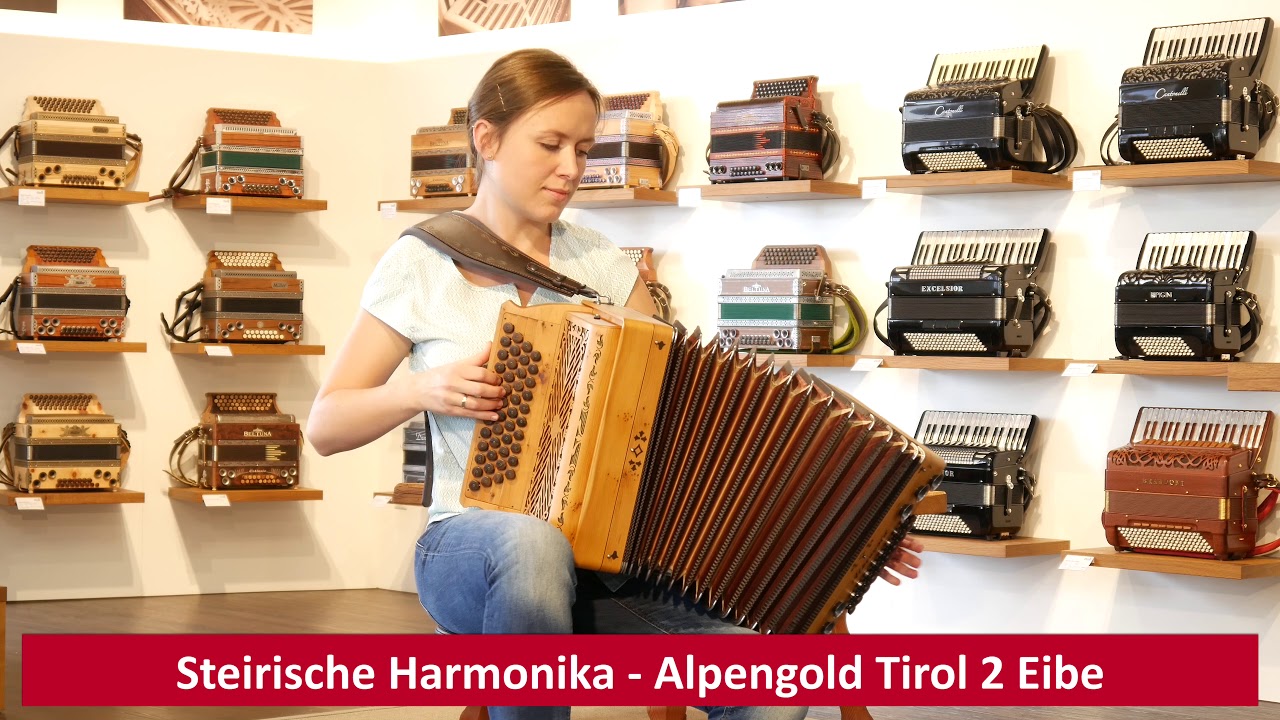 Steirische Harmonika - Alpengold Tirol 2 Eibe - musik-rumberger.de - Rosen so rot / Castaldo Marsch