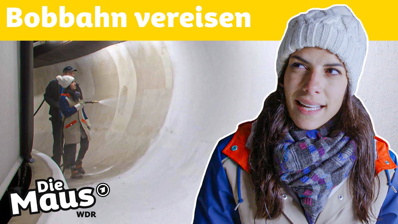 So kommt das Eis auf die Bobbahn | DieMaus | WDR