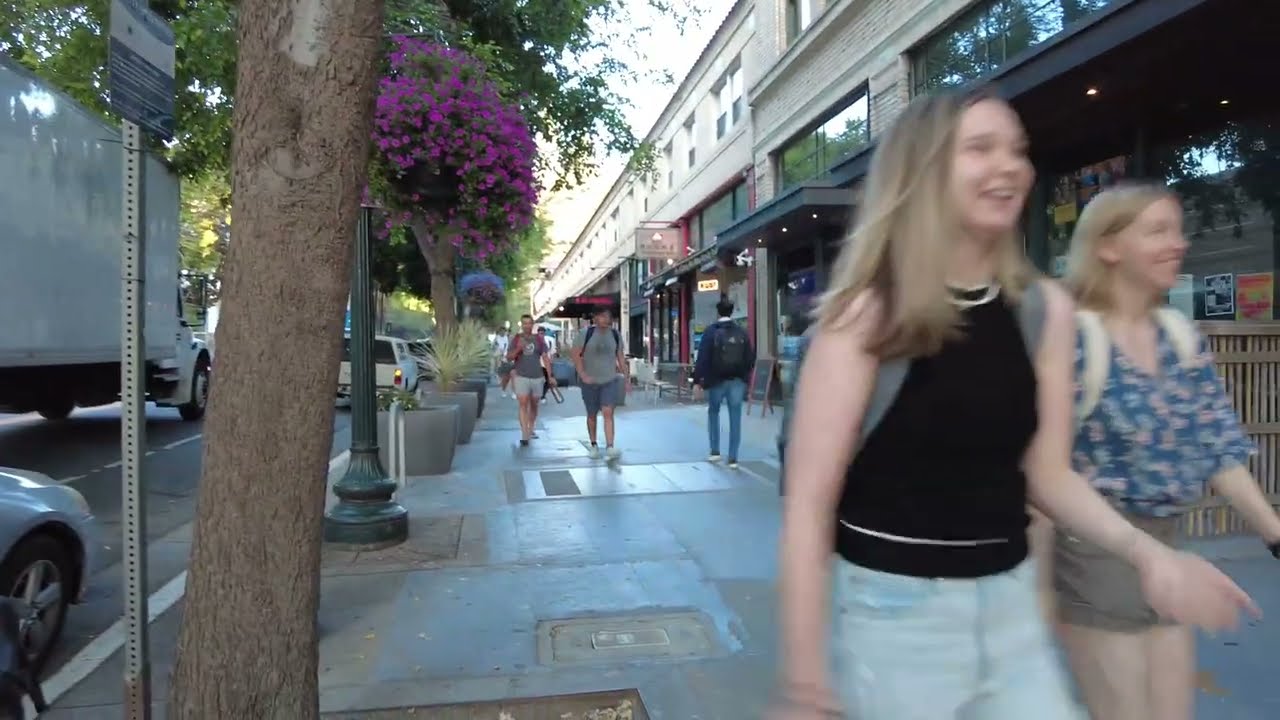 [4K] DOWNTOWN BERKELEY  Walking Tour (August 29, 2023)