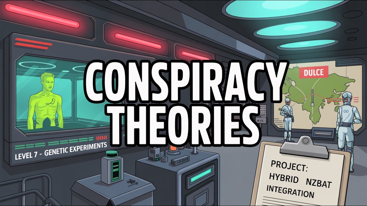 The Hidden Secrets of Dulce Base... | Conspiracy Theories | Black Screen With Rain