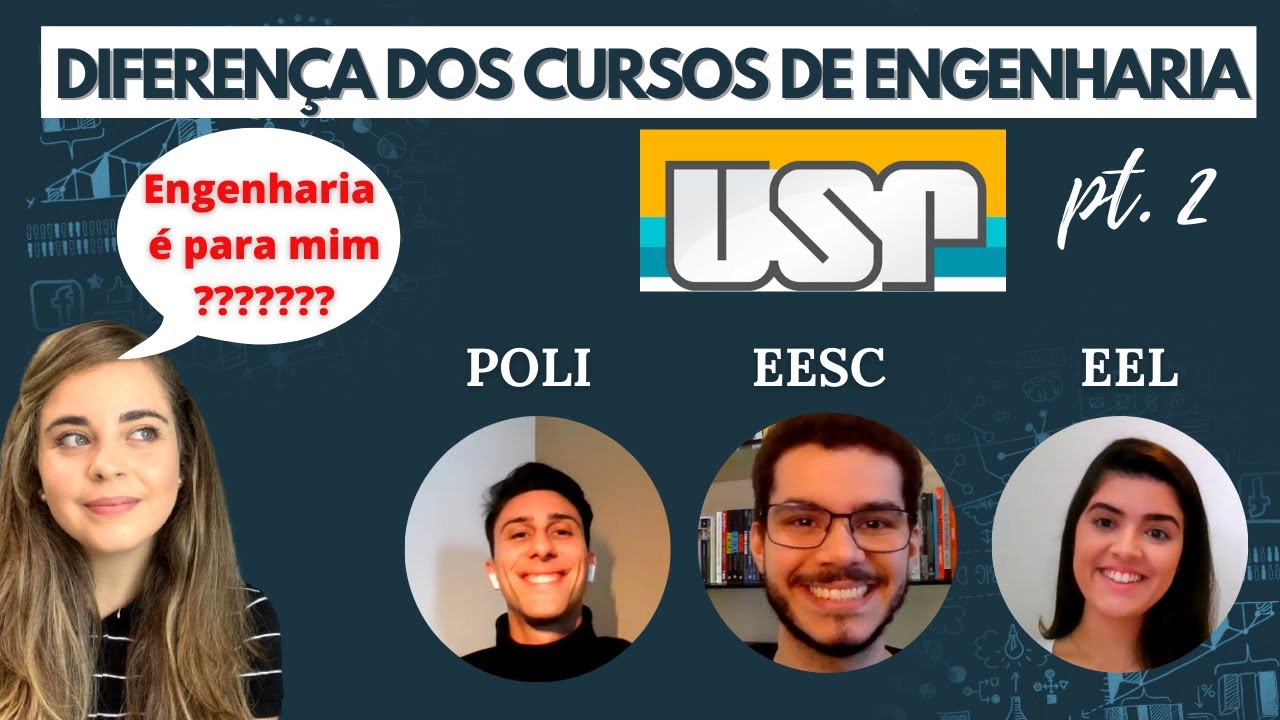 PARTE 2 | ENGENHARIA NA USP - POLI, EESC E EEL #engenharia #vestibular #usp #engenharianausp