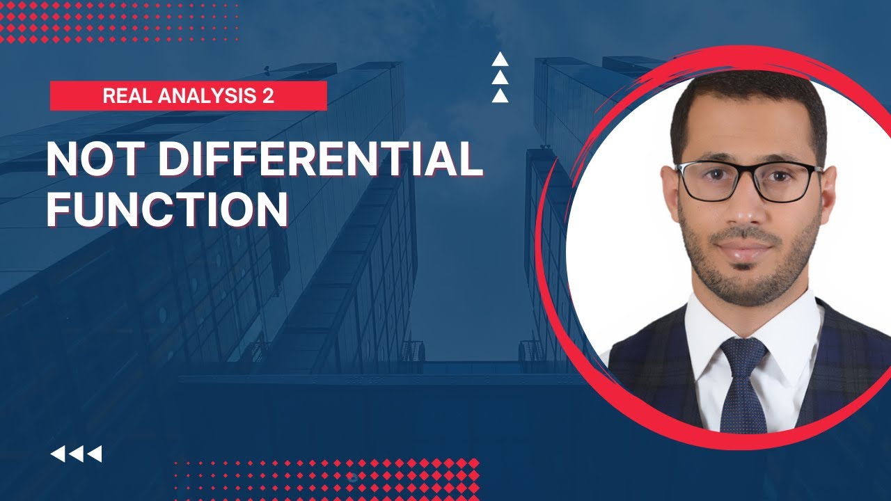 Example of  a not differential function