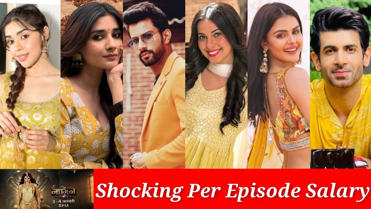 Shocking Per Episode Salary Of Nagin 7 Lead Actor And Actress 
