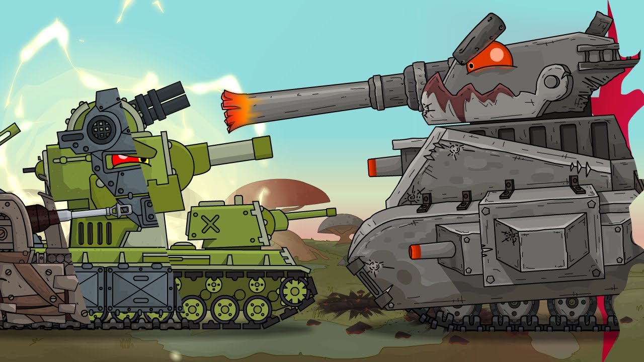 Потерянная история : Кв-6 vs Левиафан - Мультики про танки