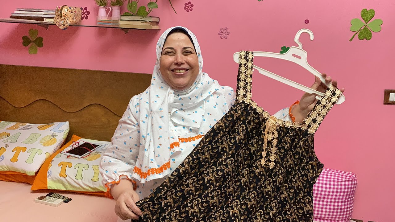 اعملي احلي قميص للعيد ب مترين قماش بس بأسهل طريقه للمبتدئين