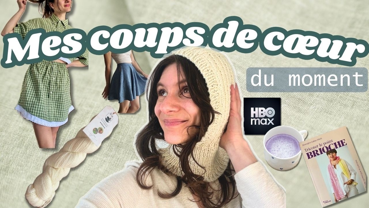 Laine toute douce, patron et livre de tricot mais pas que : mes favoris du moment