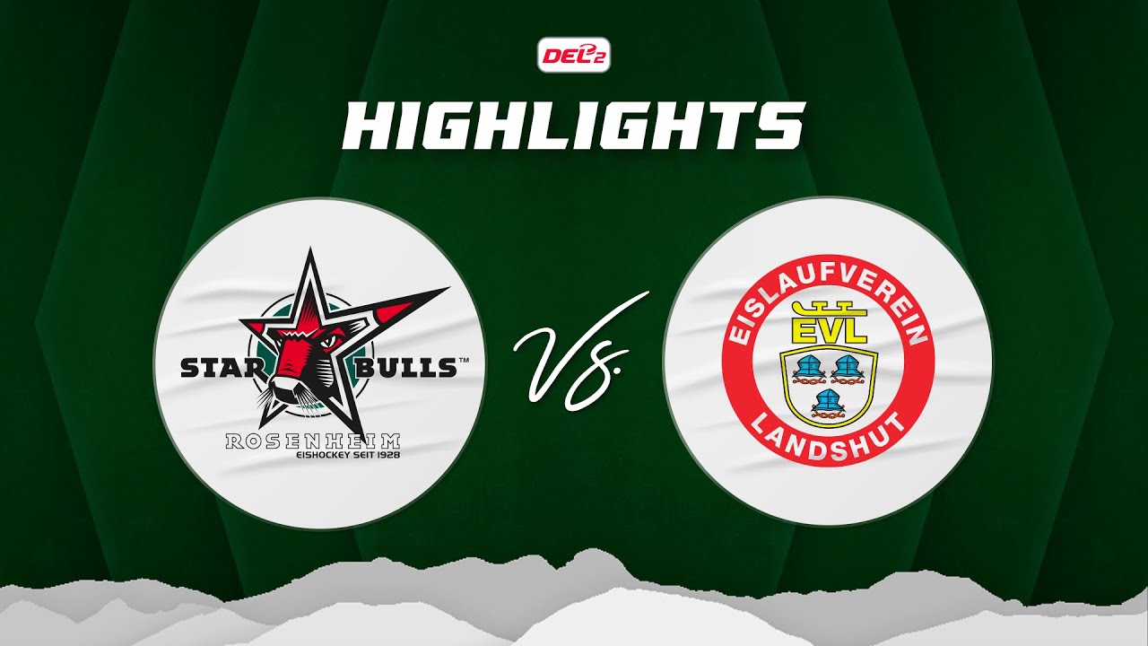Starbulls Rosenheim vs EV Landshut - Game Highlights