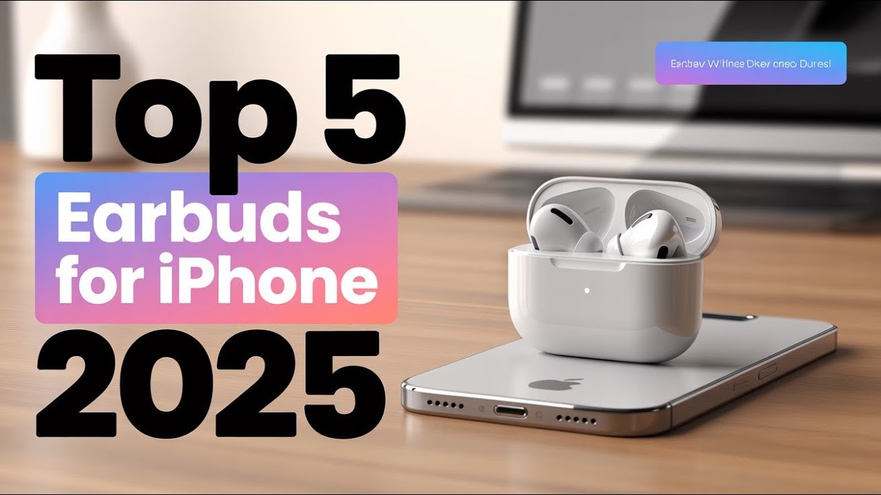 Top 5 Best Earbuds for Apple iPhone 2026 | Crystal Clear Audio & Seamless iOS Integration!