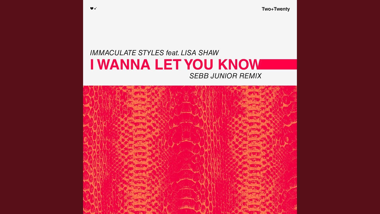 I Wanna Let You Know (Sebb Junior Remix)