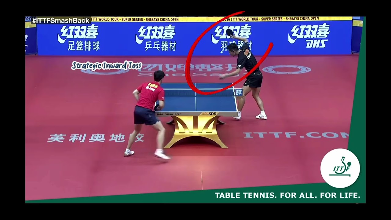 Zhang Jike’s Reverse Pendulum Serve 🏓| Tactical Masterclass Episode 17