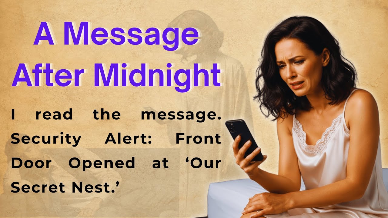 A Message After Midnight | Learn English Through Story Level 2 | Graded Reader (B1 | B2) 🔥