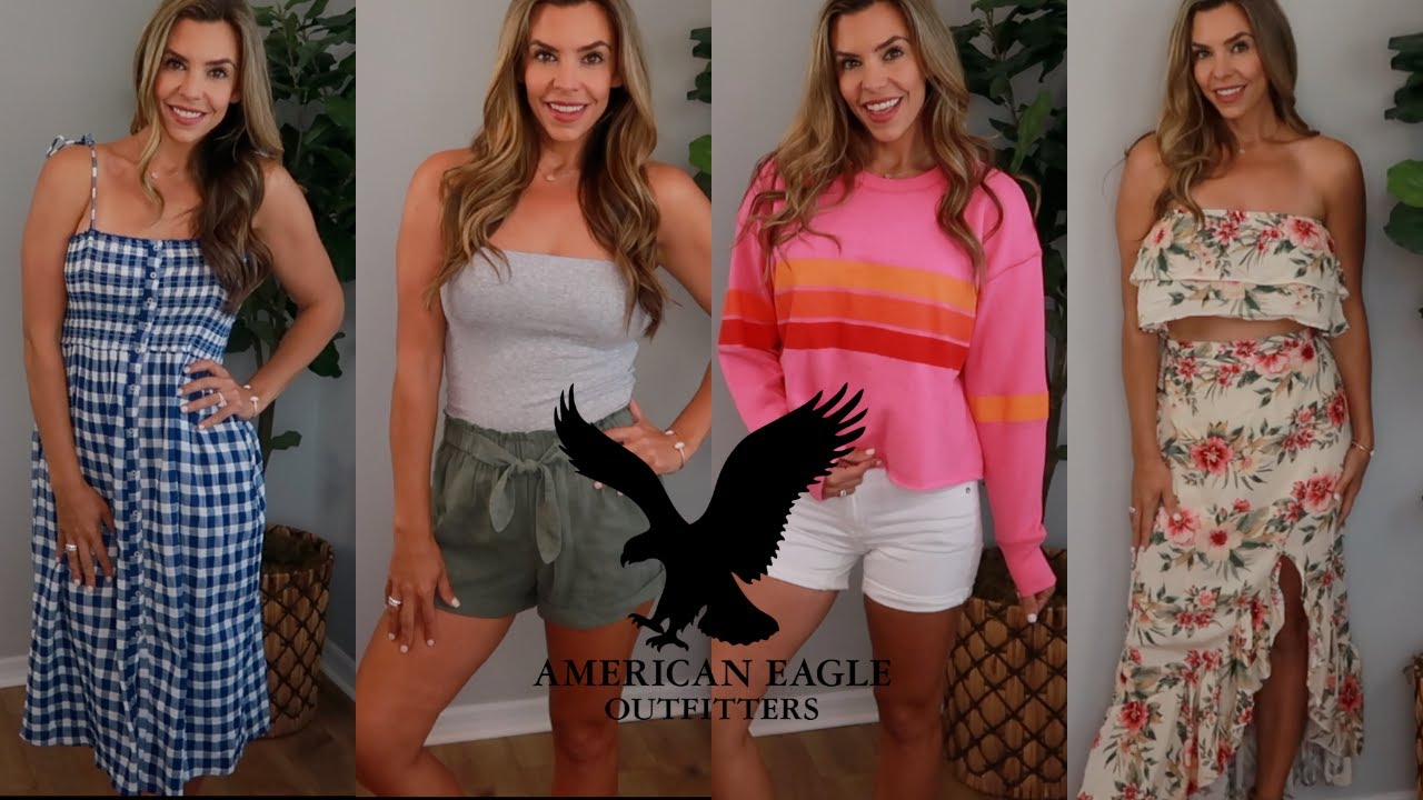 American Eagle Summer Try-On Haul / Aerie Summer TRY-ON HAUL 2019
