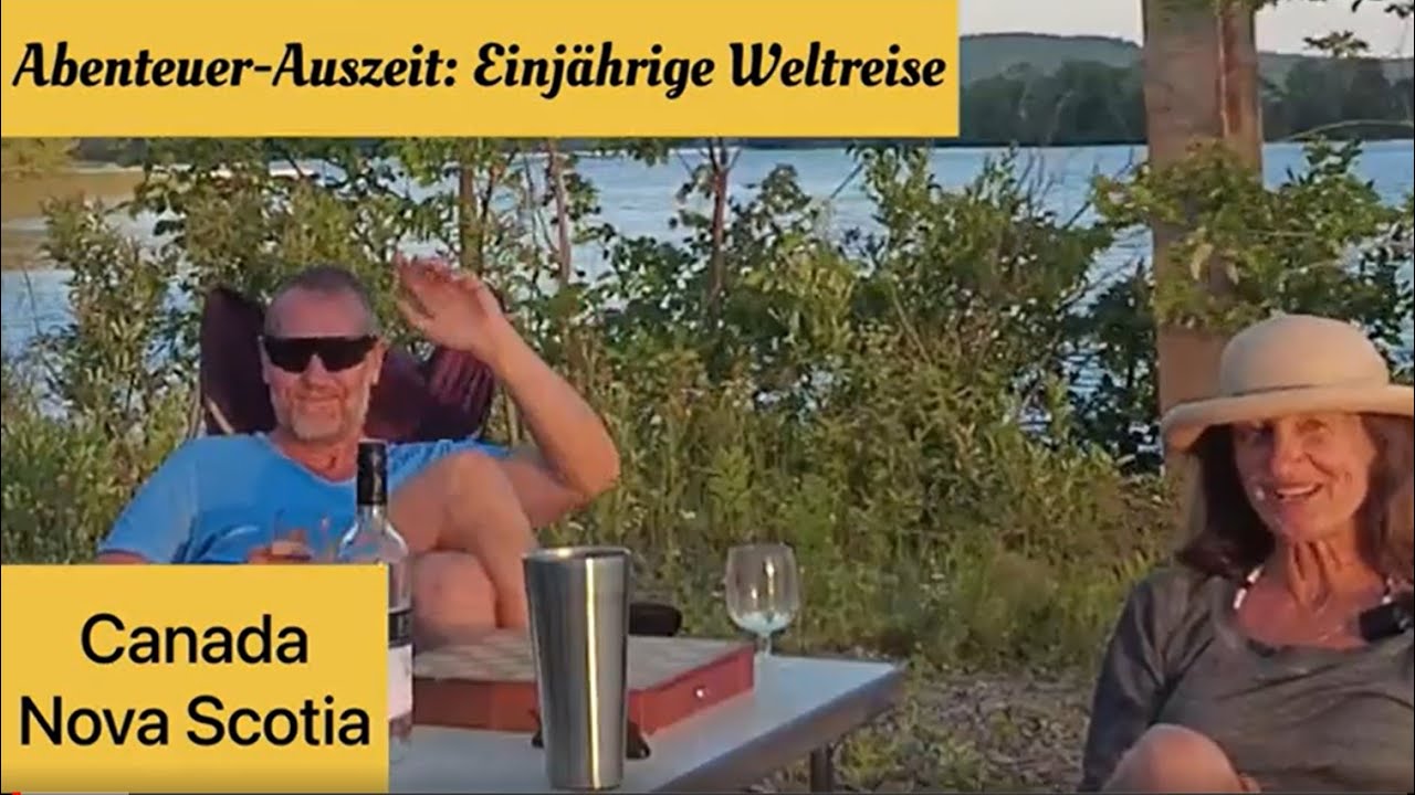 ABENTEUER-AUSZEIT: 1. STATION KANADA - Nova Scotia - Stromer mit dem Camper unterwegs um die Welt