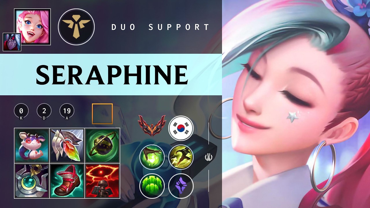 Seraphine Support vs Mel - KR Grandmaster Patch 26.03