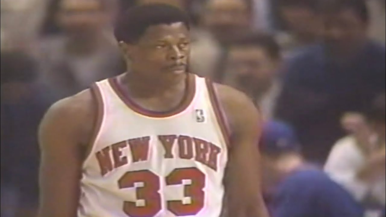 Patrick Ewing Triple Double 28pts 15rebs 11asts vs Hornets (1996)