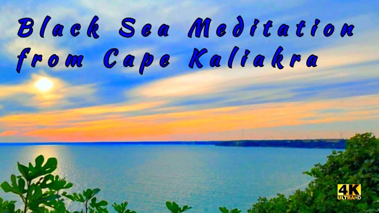 The Black Sea through fig leaves from Cape Kaliakra  🇧🇬  No Loop  - 4K³⁰ fps