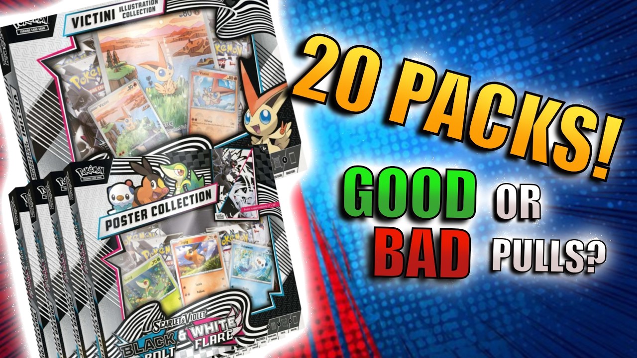 20 Black Bolt & White Flare Packs! Is This a Good Pull Rate?