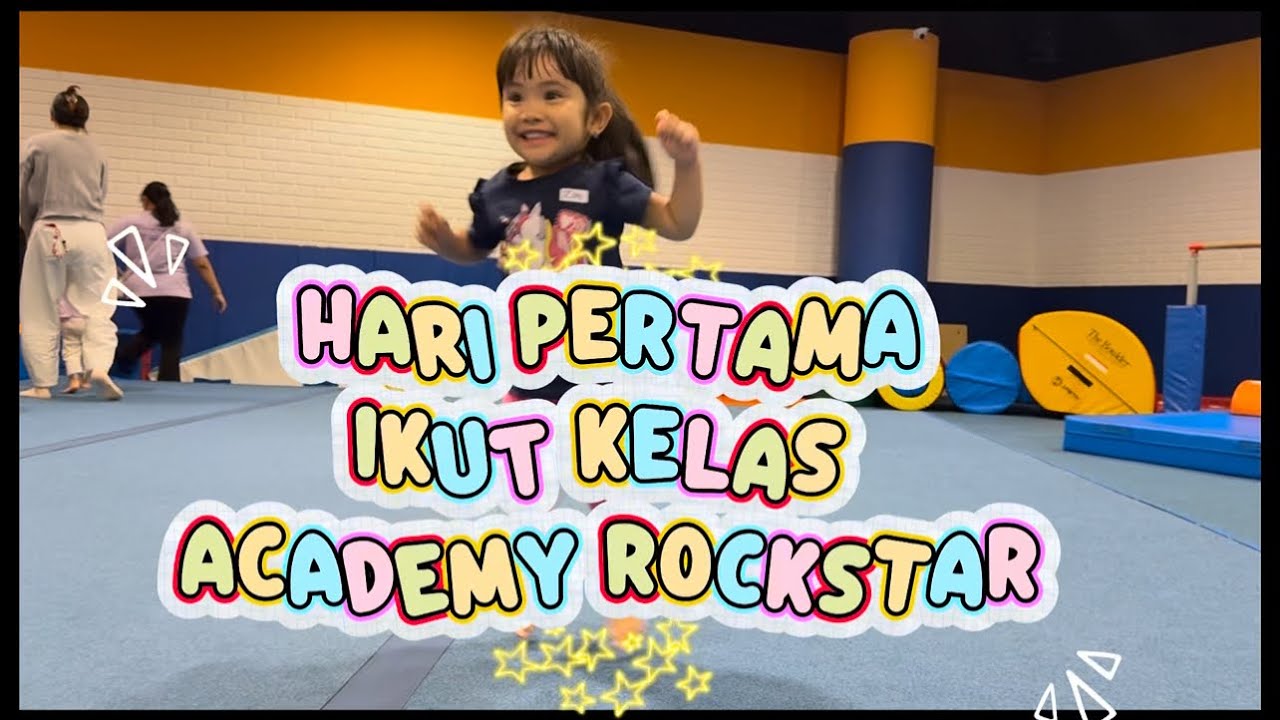 First Time ZOEY IKUT kelas di ROCKSTAR ACADEMY… 