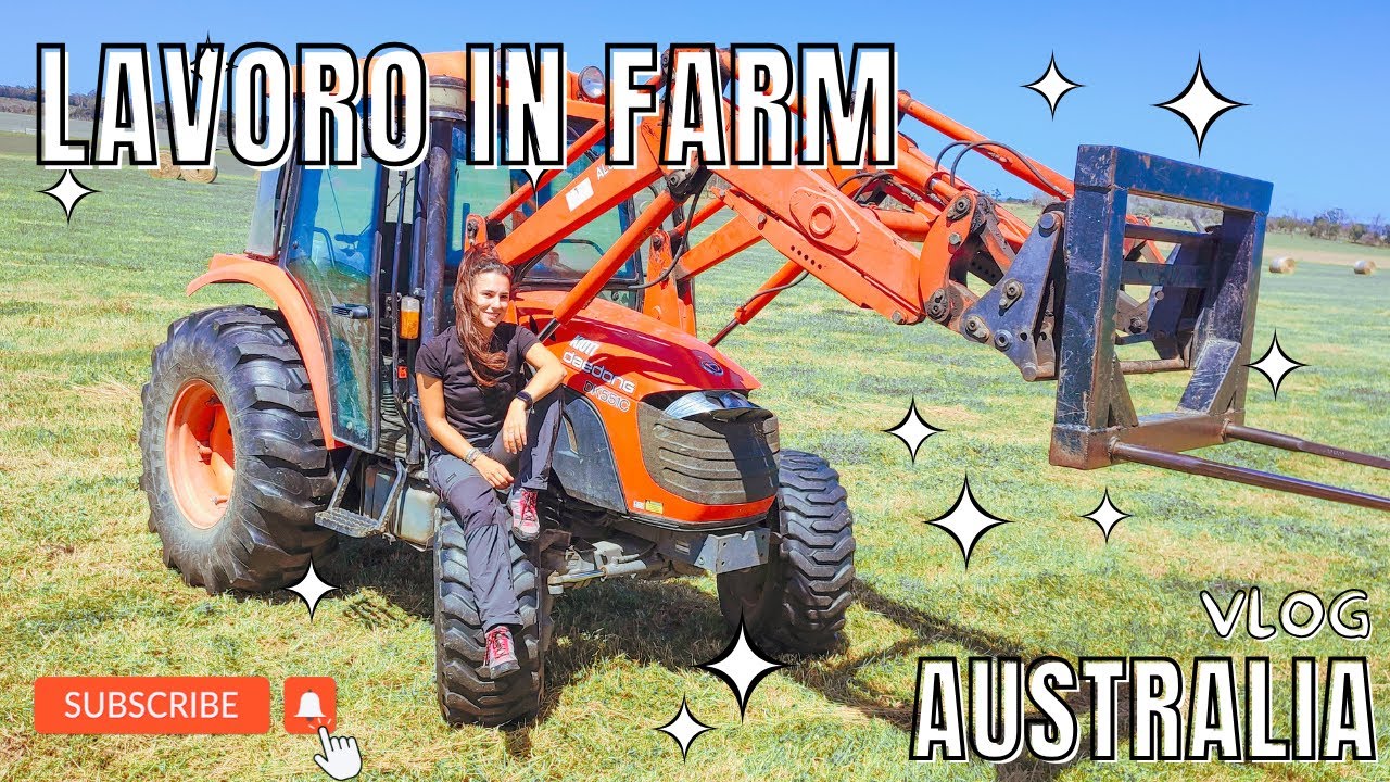 Lavoro in farm Australia | VLOG prima settimana