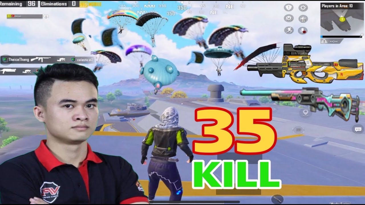 PUBG Mobile - Khi F4 Bật Chế Độ Bắn Giải Để Quét Maps