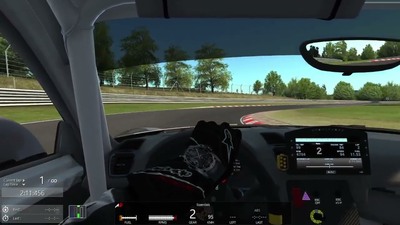 Nurburgring Tourist - Porsche Cayman GT4 - 6.53.530'' Time Attack / Asetto Corsa