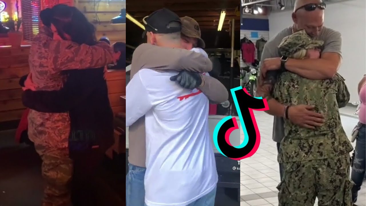 Most Amazing Military Coming Home TikTok Compilation😭