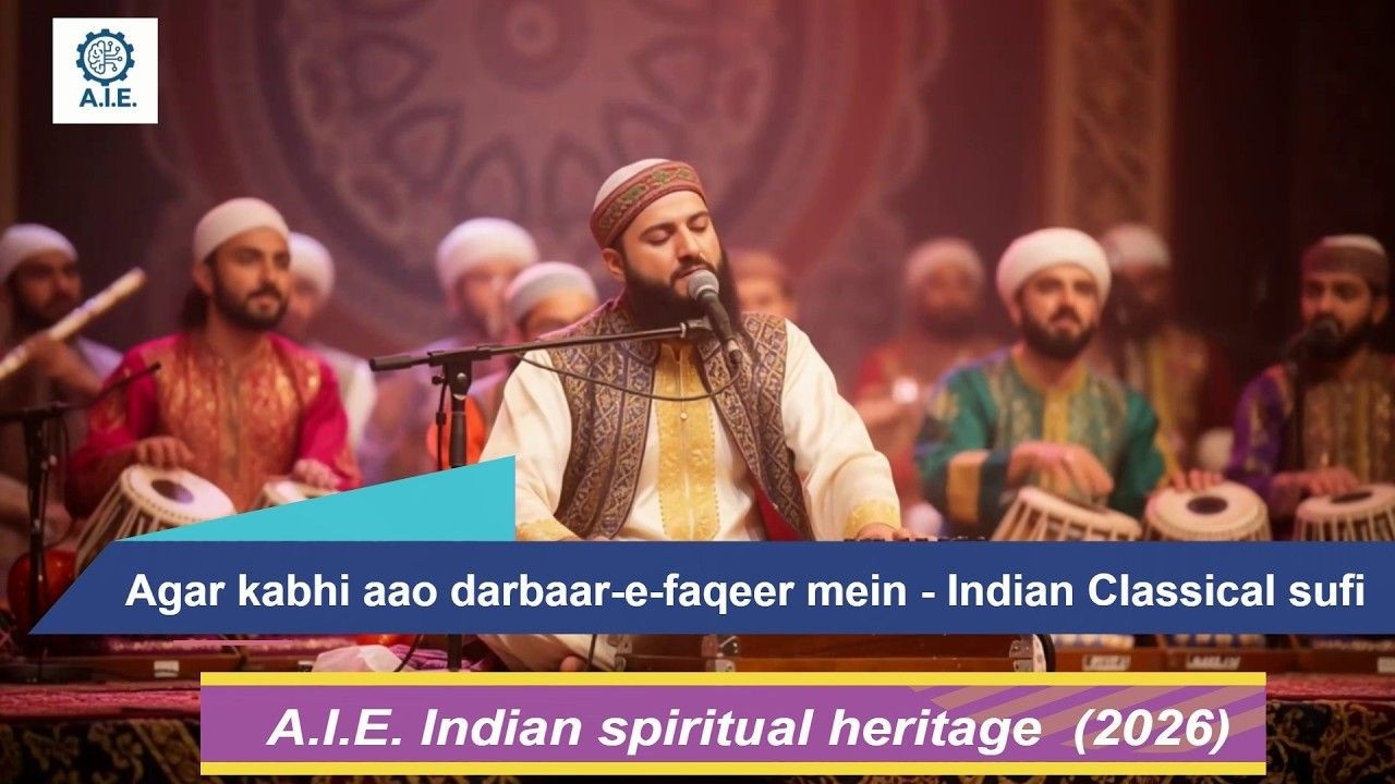Agar Kabhi Aao darbaar-e-faqir me - Indian classical fusion Sufi singing #sufi #indianclassical