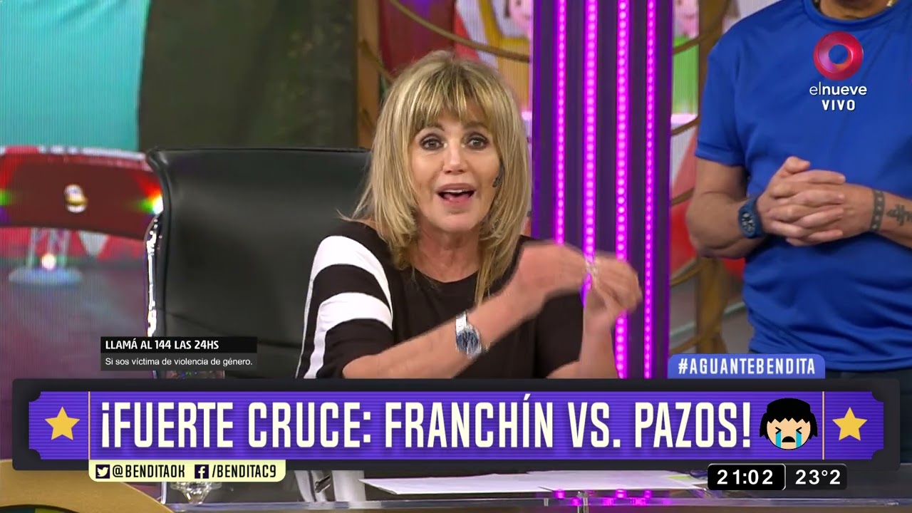 ¡Fuerte cruce: Franchin vs. Pazos!