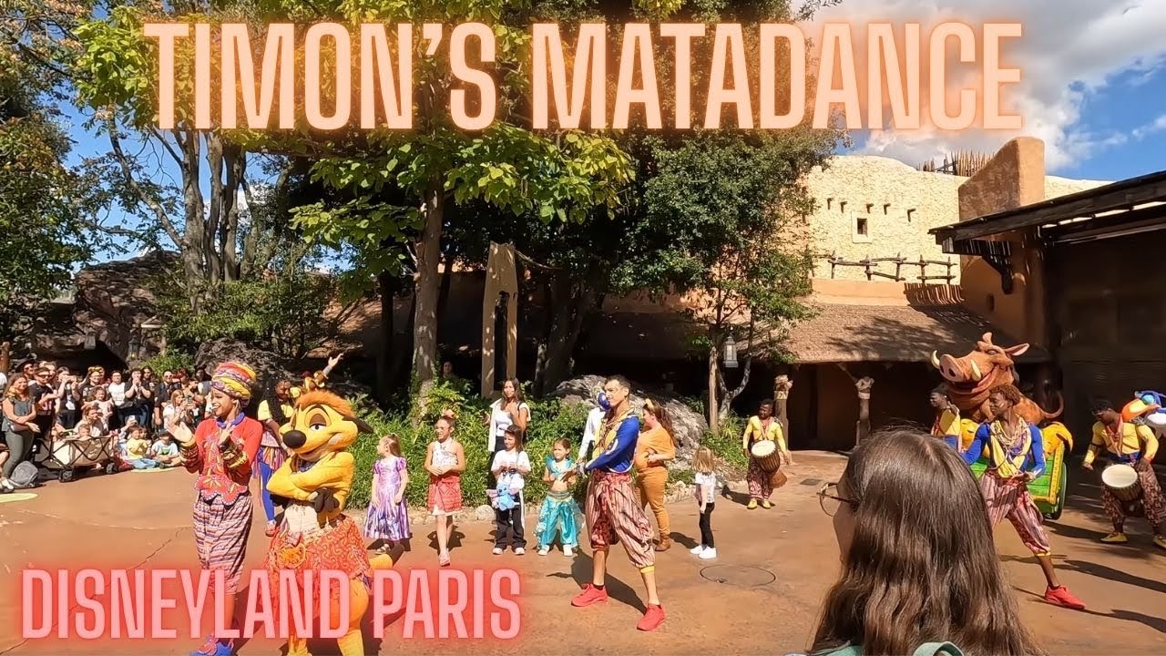 TIMON'S MATADANCE - DISNEY MUSIC FESTIVAL - DISNEYLAND PARIS